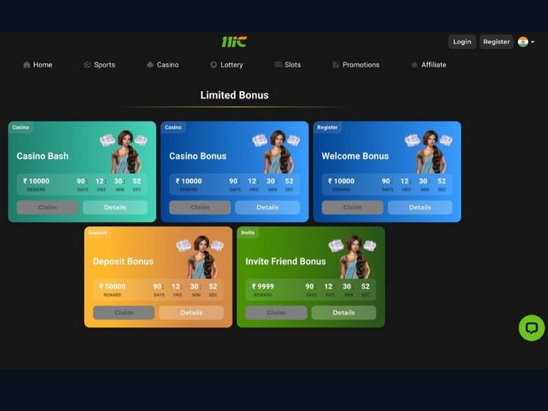 Eine Einzahlung bei 11ic Casino vornehmen