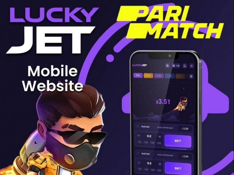 Play Lucky Jet via Parimatch Mobile