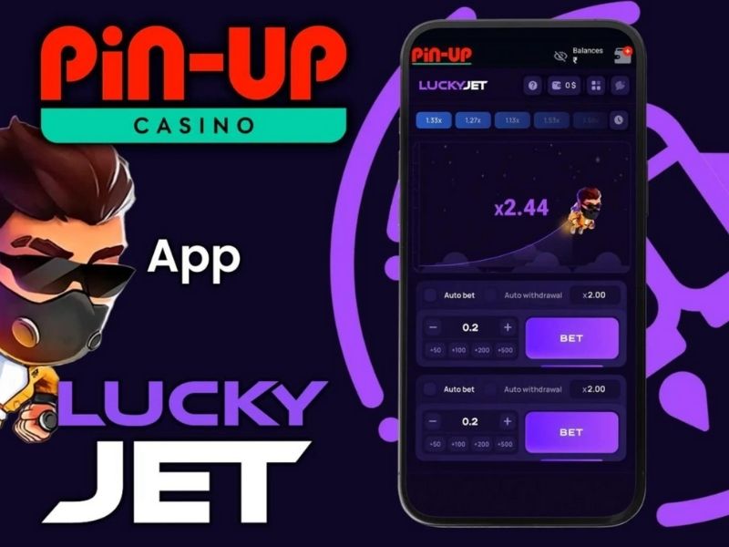 Lucky Jet game via Pin-up mobile app